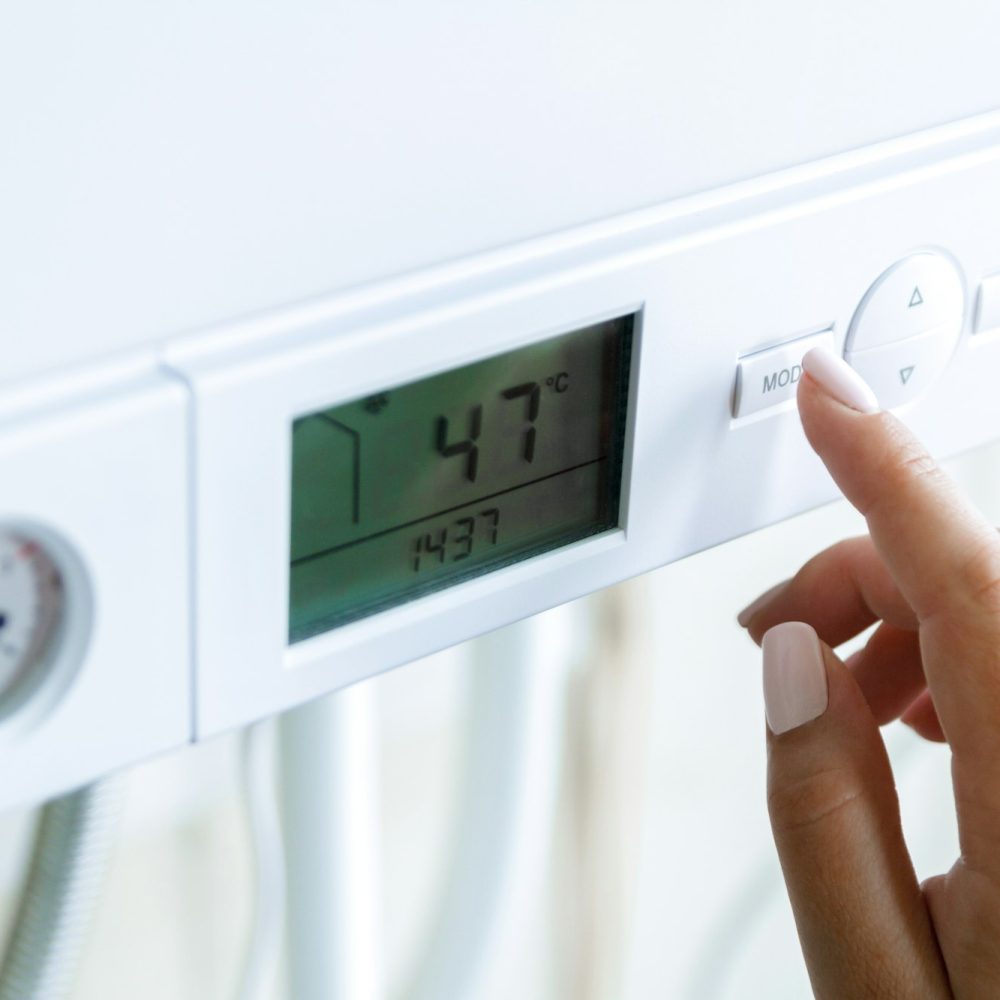 The choice of the eco mode of operation of the heating gas boiler